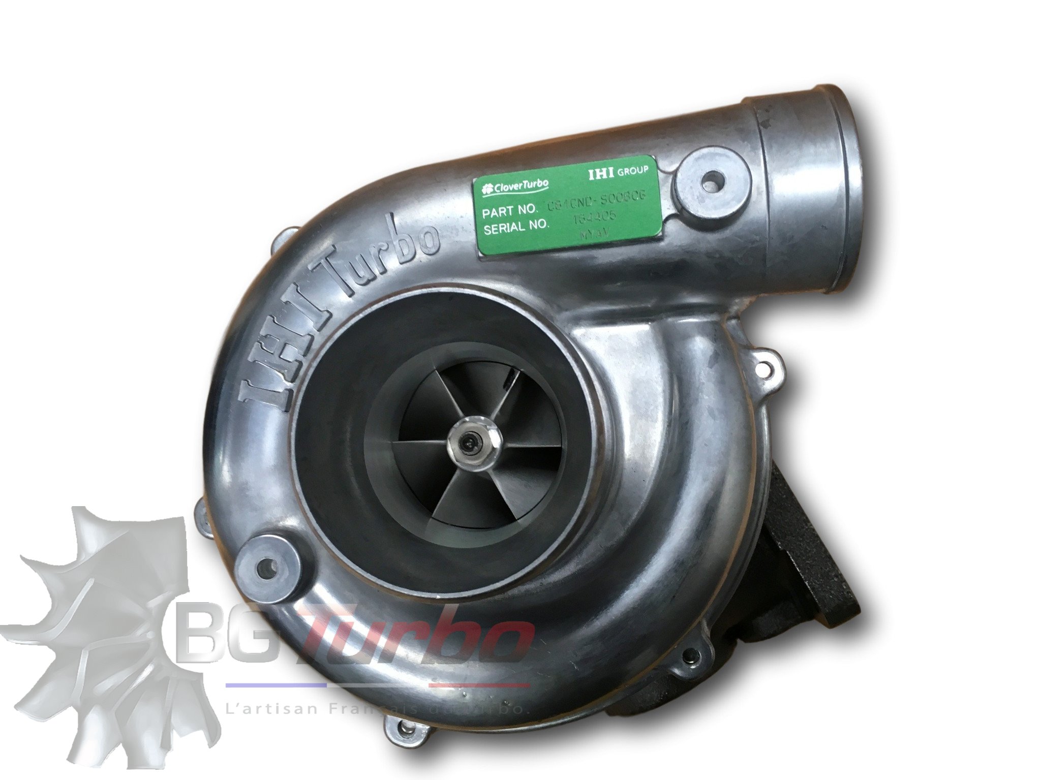 TURBO IHI RHC61W RECONDITIONNÉ EN FRANCE - YANMAR MARINE 4LH-STE 1063P18NWBRLL4715CC - MYAV
